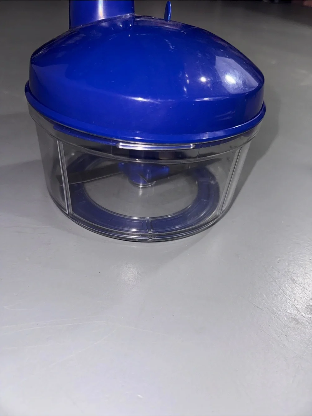 Tupperware Blue Manual Food Chopper
